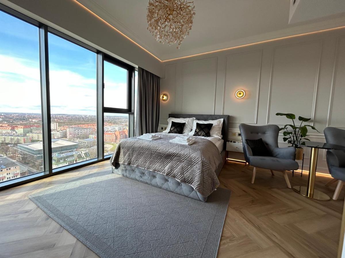 Hanza Tower Home4U Szczecin Exteriör bild